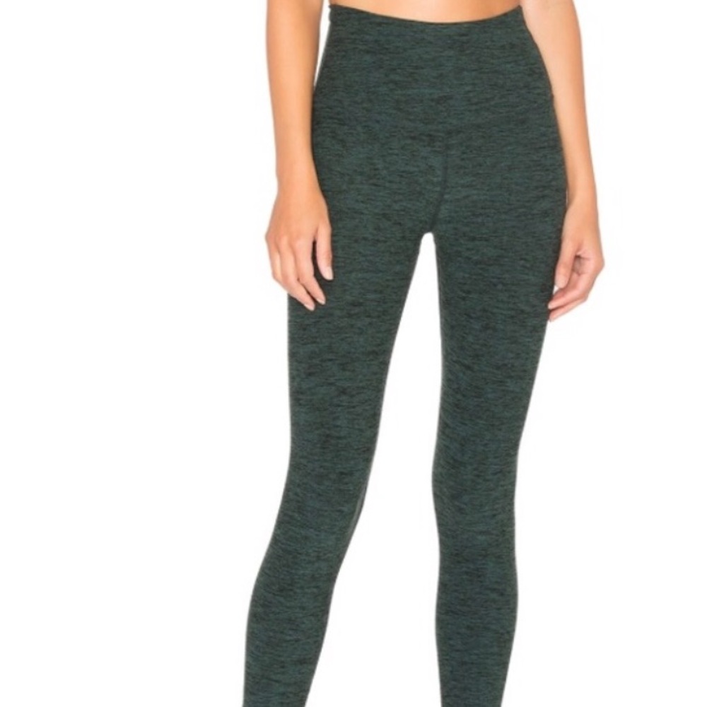 Beyond Yoga Space Dye Green Pants Small
